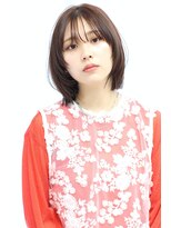 ヘアリゾート ラグーン(hair+resort lagoon) ☆メルティカラーブラウン×顔周り似合わせカット10代20代30代☆
