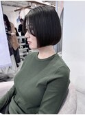 大人可愛い20代30代小顔くびレイヤー愛されミニボブ