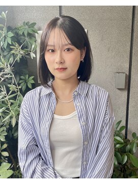 グリーン 町田(green) 【ボブ】小顔になる暗髪ボブ