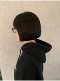 ボブ　ミニボブ　切りっぱなし　bob