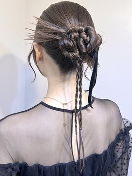 リリー シブヤ(Lilly shibuya) 【Lilly渋谷】#ヘアセット#ヘアアレンジ#編み込み#カチモリ