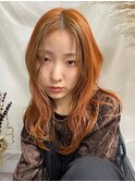 ラフレイヤースタイル×オレンジデザインカラー◎Yamamoto