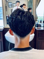 グレイスフルバーバーロンドン 大宮店(Graceful Barber London)&nbsp;【20代 男性】ツーブロフェードパーマ（大宮/バーバー）