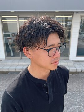 レノ(RENO) 【金沢】波巻きパーマ×センターパート