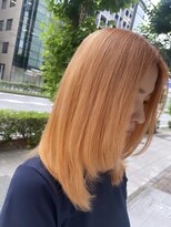 イル(iLu.)&nbsp;オレンジベージュ/レイヤー/ロブ