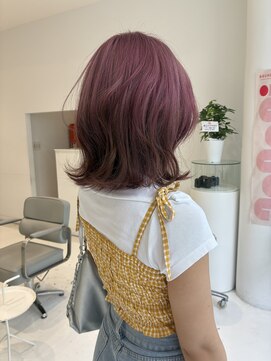 ハイブ 金沢(Hive) デザインカラー　ピンクブラウン