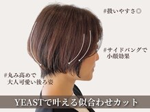 イースト(YEAST)の雰囲気（お客様の雰囲気・骨格に合わせた似合わせカット◎[白髪ぼかし]）