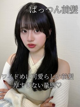 サク(Sac.) 韓国レイヤー×前髪カットSac.栃木優佑