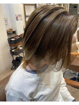 ミル(MILE.) 前下がりレイヤー