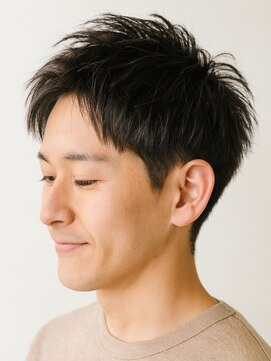 トゥルートラスト オムオム 甲府和戸(True Trust HOMME HOMME) メンズ さわやか刈上げアップバンクショート ビジネス◎