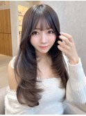 《韓国ヘア》上品な韓国レイヤー