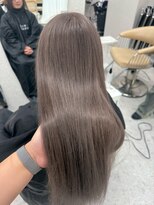 天神美容室&nbsp;【本松美咲】ミルクティーグレージュ