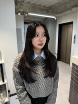 ザシェノンウメダ(THA CHAINON UMEDA) 心斎橋/着物ヘア/大人ガーリー/ダークアッシュ/似合わせカット