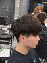 オーバル バイ アピッシュ(OVARL by apish)&nbsp;パーマ落とし縮毛矯正ストレートマッシュ