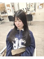 ヘアアンドメイク 心座(hair&make)&nbsp;ナチュラルに盛れる韓国風レイヤー