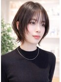 大人可愛いマッシュショートボブウルフカット◎30代40代50代60代