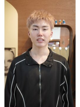 エディ(Edy) スパイキーショートケアブリーチミルクティーベージュ眉毛カット