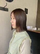 カンナカンナ 三佐店(cannaCANNA) *切りっぱなしボブ×透明感カラー×ash garage*