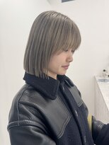 ベシック(VECHIC)&nbsp;ミルクティーベージュ×ボブ