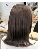 セミロング/ブラウンカラー/平塚