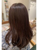 リッカ ヘアーガーデン(Lycka hair garden)&nbsp;ピンクブラウンカラー♪