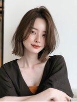 ロッソ 大橋店(Rosso)&nbsp;ナチュラルブラウンのラフボブ【大橋】