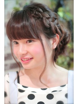 グラスヘア(Grous hair) 【Grous Hair】ルーズ☆無造作☆かわいいヘアアレンジ