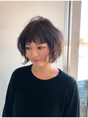 軽フワショートボブ