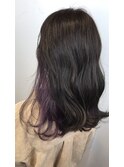 【lee 京橋】大人のこなれ感×インナーパープルカラー
