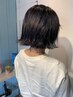 カット + カラー 【やわらかい髪色に】