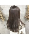 ふんわりレイヤー　アッシュベージュ　Lino by U-REALM相川