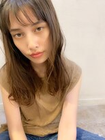 マリアバイアフロート(Maria by AFLOAT) 【アフロート添田】シースルーバングの束感セミロング