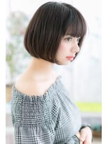 ヘアアンドビューティー ミック(Hair & Beauty miq) カットラインが決め手!小顔前下がりナチュラルボブb