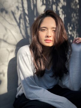 チョビー 銀座(chobii) [桜井]デジタルパーマイルミナカラー グレージュカラー