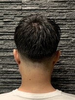 プレミアムバーバー 赤坂店(PREMIUM BARBER produce by HIRO GINZA)&nbsp;七三ツーブロック×フェード【ヒロ銀座】赤坂/バーバー/フェード