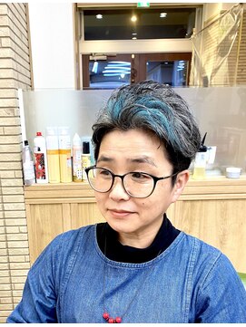 ハナイ ヘアーデザイン(HANAI hair design) 大人のカラー遊び♪