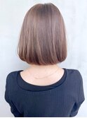 モカベージュ_Aラインボブマロンベージュ_ba319741