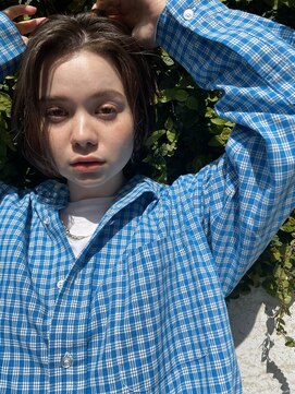 レオニード 表参道(LEONID) レイヤーボブ/イルミナカラー/アースカラー