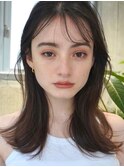 2way前髪とレイヤーカット
