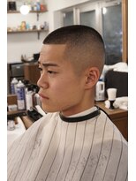 ザチョップショップ キチジョウジ(THE CHOP SHOP KICHIJOJI) フェード スキンフェード サイドパート バーバー バズカット