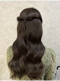 【Rio】☆ねじりツインハーフアップ☆天神/今泉