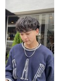 ナチュラルウルフパーマ