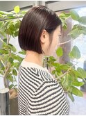 ミニボブ×透明感カラーS-15