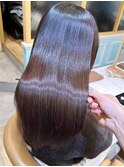 美髪☆イノアカラー×髪質改善☆縮毛矯正×エアリーロング