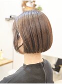 ミニボブ　縮毛矯正　　【窪田】/川崎/美髪カラー/髪質改善/艶髪