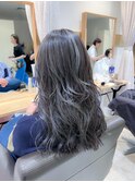 白髪ぼかし　セミディ　シアーカラー　【藤沢　藤沢駅】