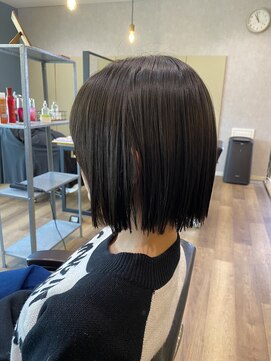 ヘアーガーデンミルクティー 新潟大学前店(Hair garden Milk tea) ストンボブ