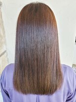 オートゥール(hair room Auteur) 20代30代40代髪質改善カラーアッシュブラウン透明感セミロング