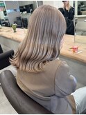 8167ニュアンスカラーハイトーンバレイヤージュインナーカラー