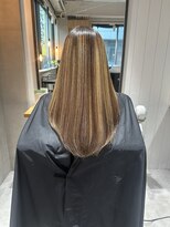 アーツ 茅ヶ崎(arts)&nbsp;ロングヘア/ハイライト/グレージュカラー/酸性縮毛矯正